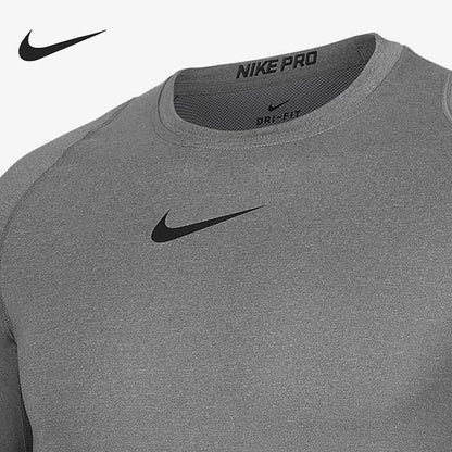 Original Nike Breathable Quick Dry Training Bodysuit Men's Gray and