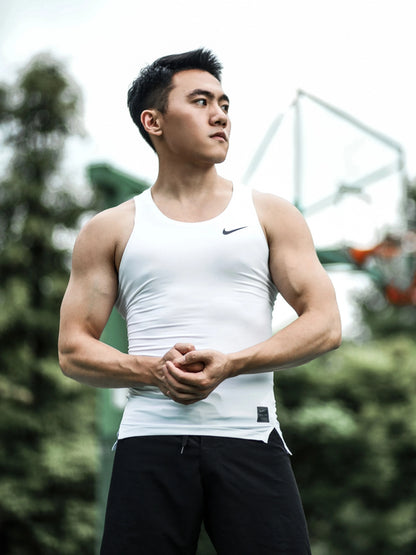 Original Nike Pro Tight Vest for Men Running Training Fitness
