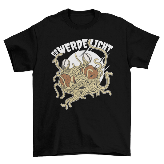 Tricou spaghetti monster